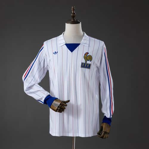 CAMISETA FRANCIA II 80/82 MANGA LARGA HOMBRE (RETRO)