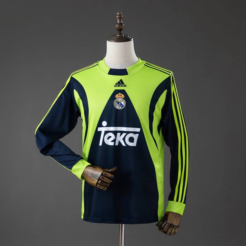 CAMISETA PORTERO REAL MADRID 99/00 MANGA LARGA HOMBRE (RETRO)