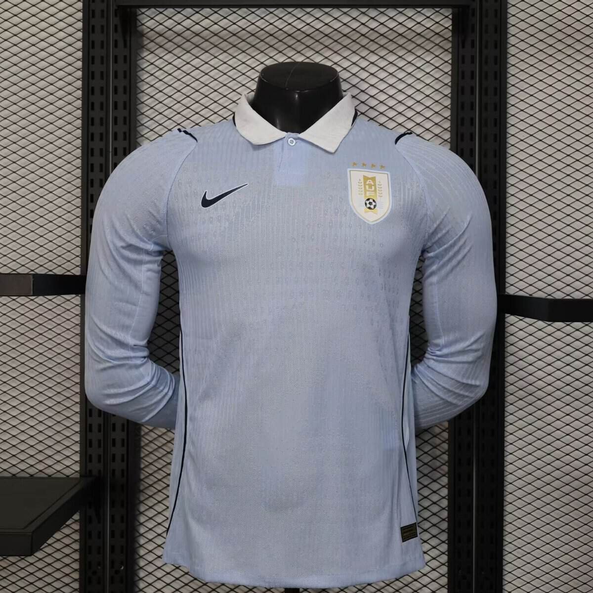 CAMISETA URUGUAY l 2026 HOMBRE MANGA LARGA (VERSIÓN JUGADOR)
