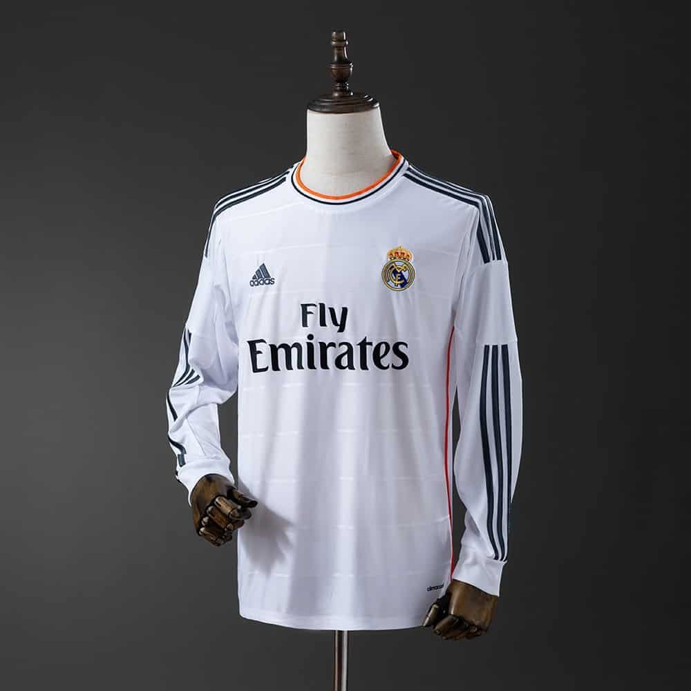CAMISETA REAL MADRID 13/14 MANGA LARGA HOMBRE (RETRO)