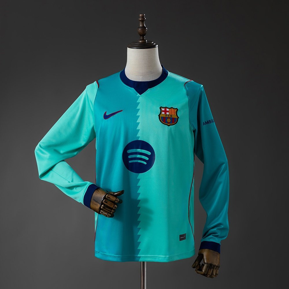 CAMISETA BARCELONA III 26/27 MANGA LARGA HOMBRE (VERSIÓN FAN)