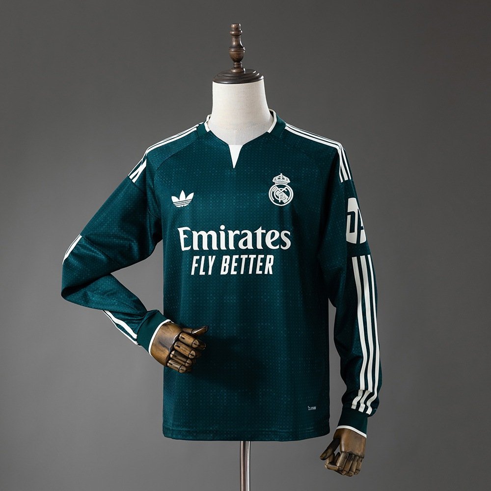 CAMISETA REAL MADRID II 26/27 MANGA LARGA HOMBRE (VERSIÓN FAN)