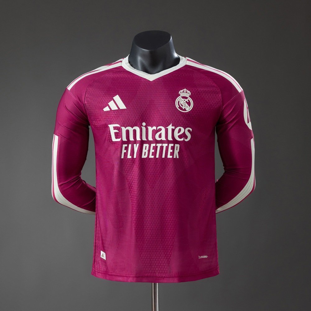CAMISETA REAL MADRID III 26/27 MANGA LARGA HOMBRE (VERSIÓN JUGADOR)